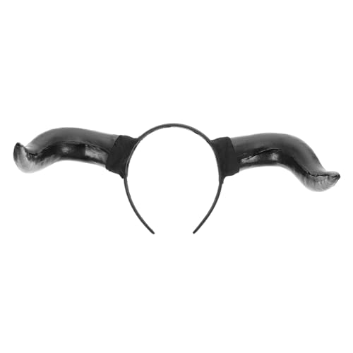VANZACK Halloween Teufelshörner Haarreif Leichtes Bequemes Horn Kopfschmuck für Halloween Cosplay Party und Fotoshooting Kreatives für Familie und Freunde von VANZACK