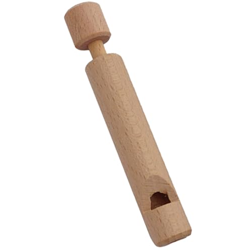 VANZACK Holzflöte Für Holz Schiebe Und Ziehspielzeug Frühe Musikerziehung DIY Malspaß Für Kleinkinder Musikinstrument von VANZACK