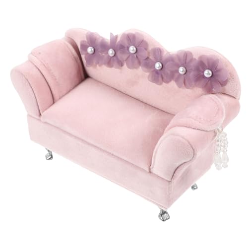 VANZACK Kleine Schmuckschatulle Couch Form Elegantes Schmuckkästchen für Schreibtisch Einzigartiger Schmuckhalter mit Großzügigem Stauraum für Ringe Ohrringe und VANZACK Kleine Schmuckschatulle Couch Form Elegantes Schmuckkästchen für Schreibtisch Einzigartiger Schmuckhalter mit Großzügigem Stauraum für Ringe Ohrringe und von VANZACK