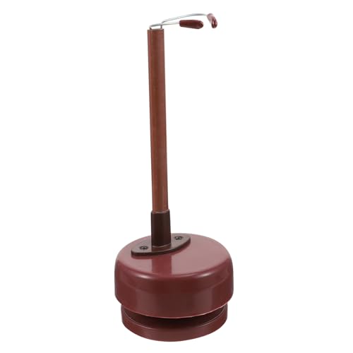 VANZACK Musikdrehender Puppenständer mit Musikbox Stabiler Puppenhalter zur Figurenpräsentation Transparentes Display Rack für Puppenhaus Dekoration und Sammler von VANZACK
