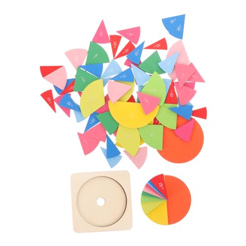 VANZACK Pädagogisches Mathematik-Spielzeug Bruchzahl Tabletts Holz Frühes Lernen Zahlensortierpuzzle Jungen Und Mädchen Staffelei VANZACK Pädagogisches Mathematik-Spielzeug Bruchzahl Tabletts Holz Frühes Lernen Zahlensortierpuzzle Jungen Und Mädchen Staffelei von VANZACK