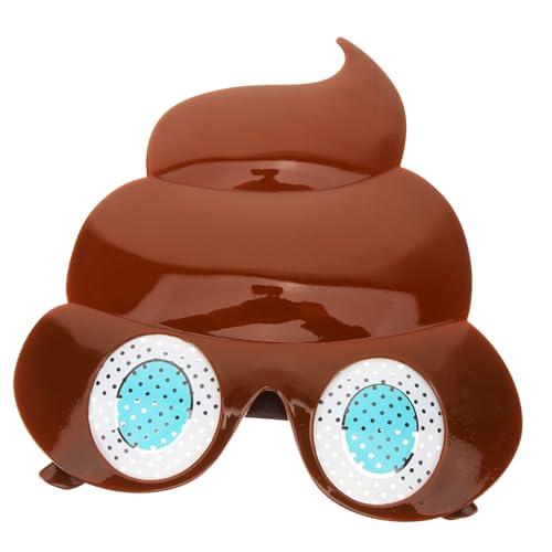 VANZACK Poop Sonnenbrille Lustige Partybrille für Fotoshootings und Kreativ für Festlichkeiten und Besondere Anlässe Hautfreundlichem Material Gefertigt VANZACK Poop Sonnenbrille Lustige Partybrille für Fotoshootings und Kreativ für Festlichkeiten und Besondere Anlässe Hautfreundlichem Material Gefertigt von VANZACK