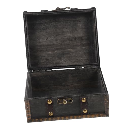 VANZACK Retro Schmuckbox aus Holz Vintage Schmuckschatulle zur Aufbewahrung von Halsketten Ohrringen und Kleinen Schmuckstücken Praktische Schmuckorganizer Box für Tisch und Zuhause VANZACK Retro Schmuckbox aus Holz Vintage Schmuckschatulle zur Aufbewahrung von Halsketten Ohrringen und Kleinen Schmuckstücken Praktische Schmuckorganizer Box für Tisch und Zuhause von VANZACK
