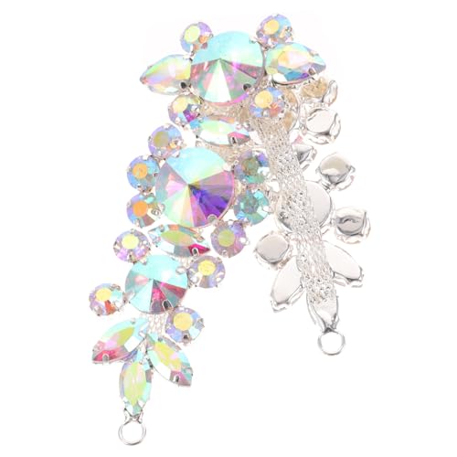 VANZACK Strassapplikation für Brautgürtel mit Funkelnden Kristallen Dekorative DIY Hochzeitskleid Aufnäher für Kleidung Schuhe Taschen Leichte Reparierende Modeaccessoires von VANZACK