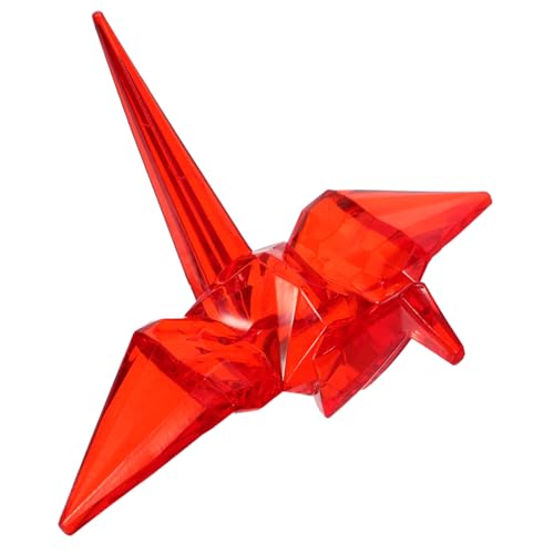 VANZACK Transparente Acryl Tierfigur Niedliche Origami Dekoration für Kinderzimmer Kindergarten Geburtstagsgeschenk von VANZACK