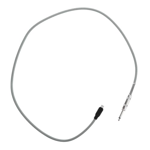 VANZACK USB C Audioaufnahmekabel für Gitarren Gitarren zu USB C Adapter Tragbar und Leicht Hohe Audioqualität für Aufnahmen mit Smartphone und PC Vielseitige Konnektivität von VANZACK