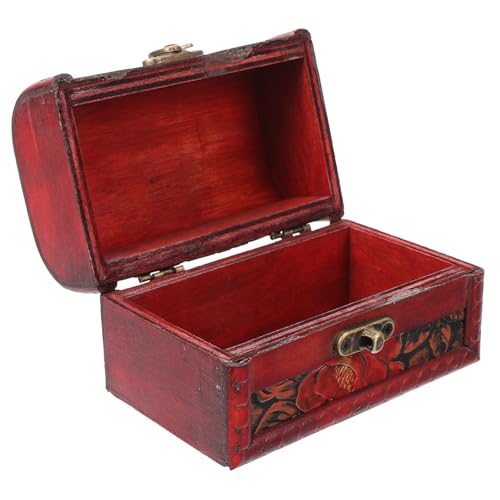 VANZACK Vintage Holzschatulle Camellia Retro Aufbewahrungsbox aus Stabilem Holz Schmuck und Schatztruhe für Ringe Anhänger Kleine Schmuckstücke Vielseitige Dekoration und Filmrequisite VANZACK Vintage Holzschatulle Camellia Retro Aufbewahrungsbox aus Stabilem Holz Schmuck und Schatztruhe für Ringe Anhänger Kleine Schmuckstücke Vielseitige Dekoration und Filmrequisite von VANZACK