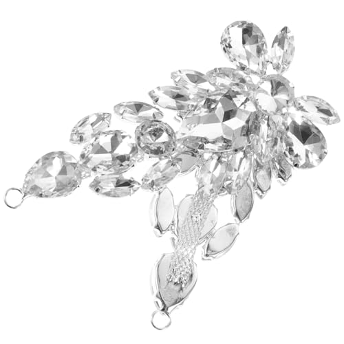 VANZACK Wasserfallförmige Strass applikation Tropfenform Glitzernd für Brautkleider DIY Schmuckstoff Patches Kleidungsschmuck für Hochzeit Gürtel Schuhe Zubehör VANZACK Wasserfallförmige Strass applikation Tropfenform Glitzernd für Brautkleider DIY Schmuckstoff Patches Kleidungsschmuck für Hochzeit Gürtel Schuhe Zubehör von VANZACK