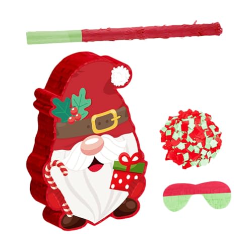 VANZACK Weihnachts-piñata mit Charmantem Elf-design Stabile Karton-bauweise Inklusive Aufhängeschlaufe für Indoor Outdoor-weihnachtspartys und Festliche Dekorationen VANZACK Weihnachts-piñata mit Charmantem Elf-design Stabile Karton-bauweise Inklusive Aufhängeschlaufe für Indoor Outdoor-weihnachtspartys und Festliche Dekorationen von VANZACK