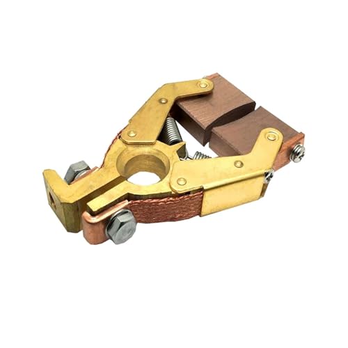V-Form Kohlebürstenhalter Reel Fischgräten Kohlebürstenhalter 20 * 40 10 * 20 8 * 16 Windkraftgenerator Schiffserdung Kupferbürstenhalter Hochstrom(Yellow) von VARNOK