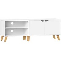 VASAGLE Beistellregal weiß, natur 140,0 x 40,0 x 50,0 cm, 1 St. VASAGLE Beistellregal weiß, natur 140,0 x 40,0 x 50,0 cm, 1 St. von VASAGLE