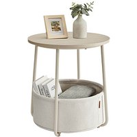 VASAGLE Beistelltisch creme 45,0 x 45,0 x 50,0 cm VASAGLE Beistelltisch creme 45,0 x 45,0 x 50,0 cm von VASAGLE