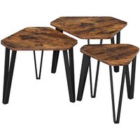 VASAGLE Beistelltische-Set braun VASAGLE Beistelltische-Set braun von VASAGLE