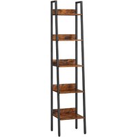 VASAGLE Bücherregal braun, schwarz 33,8 x 30,0 x 170,0 cm VASAGLE Bücherregal braun, schwarz 33,8 x 30,0 x 170,0 cm von VASAGLE
