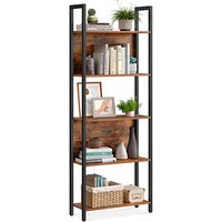 VASAGLE Bücherregal braun, schwarz 62,0 x 24,0 x 165,0 cm VASAGLE Bücherregal braun, schwarz 62,0 x 24,0 x 165,0 cm von VASAGLE