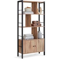 VASAGLE Bücherregal eiche, schwarz 74,0 x 30,0 x 154,5 cm, 1 St. VASAGLE Bücherregal eiche, schwarz 74,0 x 30,0 x 154,5 cm, 1 St. von VASAGLE