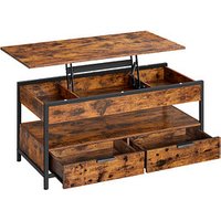 VASAGLE Couchtisch braun 100,0 x 50,0 x 48,0 - 63,0 cm VASAGLE Couchtisch braun 100,0 x 50,0 x 48,0 - 63,0 cm von VASAGLE