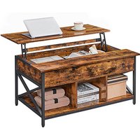 VASAGLE Couchtisch braun 95,0 x 60,0 x 48,0 / 62,0 cm VASAGLE Couchtisch braun 95,0 x 60,0 x 48,0 / 62,0 cm von VASAGLE
