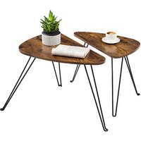 VASAGLE Couchtische-Set braun VASAGLE Couchtische-Set braun von VASAGLE
