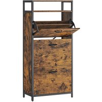 VASAGLE Schuhschrank, LBS101B01 braun 1 Fachboden 60,0 x 30,0 x 130,0 cm VASAGLE Schuhschrank, LBS101B01 braun 1 Fachboden 60,0 x 30,0 x 130,0 cm von VASAGLE