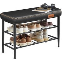 VASAGLE Sitzbank LSB054B01 schwarz Kunstleder 80,0 cm VASAGLE Sitzbank LSB054B01 schwarz Kunstleder 80,0 cm von VASAGLE