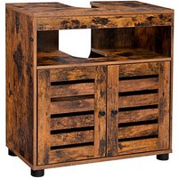 VASAGLE Waschtischunterschrank ohne Waschbecken braun 60,0 x 30,0 x 63,0 cm VASAGLE Waschtischunterschrank ohne Waschbecken braun 60,0 x 30,0 x 63,0 cm von VASAGLE