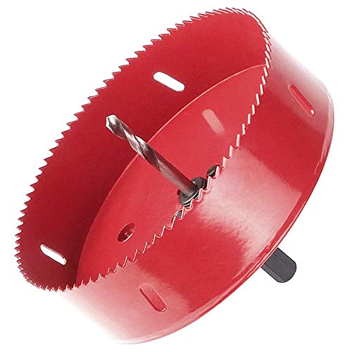 110 mm Bimetall-Lochsäge Tief geschnittene Metalllochsäge Langlebiger Hochgeschwindigkeitsstahl Wärmebehandlungs-Metallschneider für Gipskartonplatten aus Eisen, Aluminium, Kunststoff 110 mm Bimetall-Lochsäge Tief geschnittene Metalllochsäge Langlebiger Hochgeschwindigkeitsstahl Wärmebehandlungs-Metallschneider für Gipskartonplatten aus Eisen, Aluminium, Kunststoff von VASANA