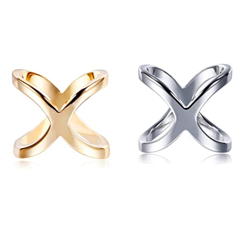 2 x Schals, Schnalle, Seide, Schals, Clip, Schnalle, Halstuch, Halstuch, Schal (Golden und Silber) von VASANA