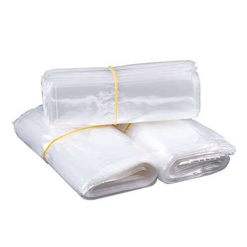200 Stück transparente Schrumpffolienbeutel, Heißsiegelfolie, industrielle Schrumpffolie, Zubehör für handgefertigte Seifen, Badekugeln und Bastelarbeiten, Geschenk, 10,9 x 24,8 cm 200 Stück transparente Schrumpffolienbeutel, Heißsiegelfolie, industrielle Schrumpffolie, Zubehör für handgefertigte Seifen, Badekugeln und Bastelarbeiten, Geschenk, 10,9 x 24,8 cm von VASANA