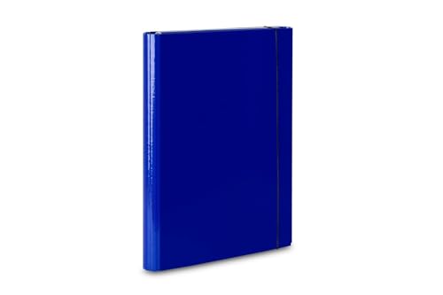 Project file: with flaps and a band fastener, A4, blue von VAUPE
