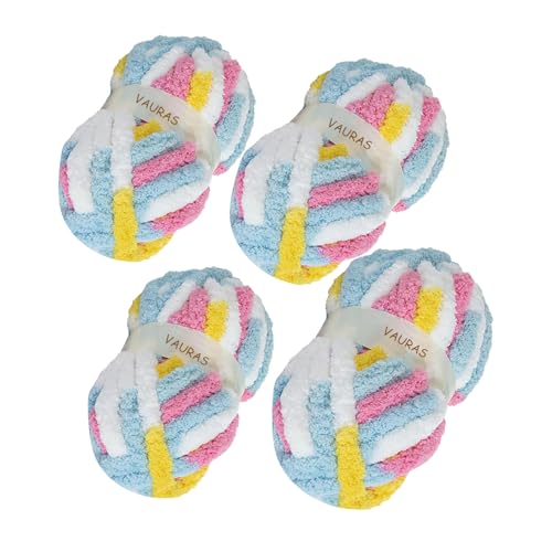 Chenille-Garn zum Handstricken, flauschiges Garn, DIY, Häkeln, grobes Garn, Jumbo, superweich, Makkaroni/1 kg Chenille-Garn zum Handstricken, flauschiges Garn, DIY, Häkeln, grobes Garn, Jumbo, superweich, Makkaroni/1 kg von VAURAS