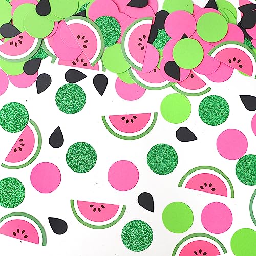220 Stück Wassermelonen-Konfetti für Geburtstagsdekorationen – eins in einer Melonen-Party-Dekorationen, Konfetti zum ersten Geburtstag, Sommerobst, Wassermelonen-Konfetti für Tischdekorationen 220 Stück Wassermelonen-Konfetti für Geburtstagsdekorationen – eins in einer Melonen-Party-Dekorationen, Konfetti zum ersten Geburtstag, Sommerobst, Wassermelonen-Konfetti für Tischdekorationen von VAVAYAO