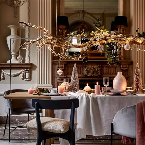 Verstellbar Tischstangenständer,Dekorativer Tischständer mit Stange,Eisen Ballonbogenständer mit Klemme für Hochzeit,Geburtstag, Feiertage,Party,Weihnachtsdekoration Zubehör(schwarz) von VAVPUP