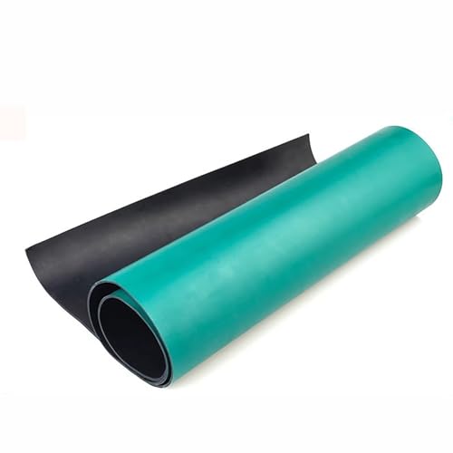VAYEODEYU ESD-Silikon-Lötmatte, ESD-Lötpad, 2 mm dicke Gummi-Arbeitsplatzmatten, antistatische Matte, antistatische Werkbank-Erdungs-Schreibtischunterlage for Elektronikreparaturen(80x200cm) von VAYEODEYU
