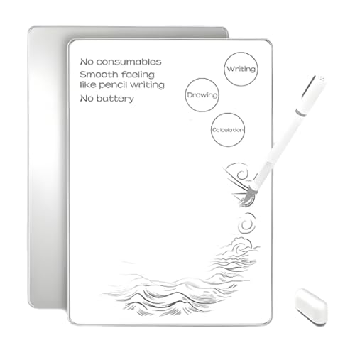 VBESTLIFE LCD -Schreibtablette, Glattes Schreiben Magnetischer Zeichenkissen mit Radiergummi, für Schüler, Metall Eye Protection LCD -Schreibscheibe VBESTLIFE LCD -Schreibtablette, Glattes Schreiben Magnetischer Zeichenkissen mit Radiergummi, für Schüler, Metall Eye Protection LCD -Schreibscheibe von VBESTLIFE