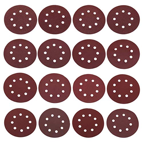 VBNCUUIOPO Schleifwerkzeug, 160 Stück, 12,7 cm, 8 Löcher, Klett-Schleifscheiben, Körnung 40–2000, Exzenterschleifer, Schleifpapier VBNCUUIOPO Schleifwerkzeug, 160 Stück, 12,7 cm, 8 Löcher, Klett-Schleifscheiben, Körnung 40–2000, Exzenterschleifer, Schleifpapier von VBNCUUIOPO