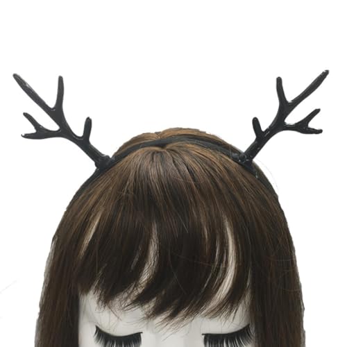VBRYUAW 1 Stück Gothic Tier Schaf Teufel Hörner Stirnband Halloween Karneval Party Kostüm Requisiten Dämon Horn Kopfschmuck Cosplay Kopfbedeckung von VBRYUAW