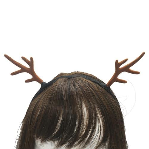 VBRYUAW 1 Stück Gothic Tier Schaf Teufel Hörner Stirnband Halloween Karneval Party Kostüm Requisiten Dämon Horn Kopfschmuck Cosplay Kopfbedeckung von VBRYUAW
