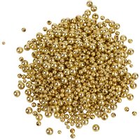 VBS Wachsperlen-Sortiment "Gold", 1.000 Stück von Gold