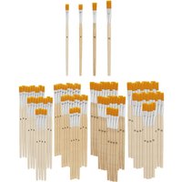 VBS Flachpinsel Synthetikhaar "Sortiert", 100 Stück VBS Flachpinsel Synthetikhaar "Sortiert", 100 Stück von VBS XXL