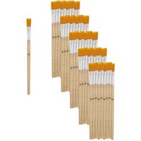 VBS Flachpinsel Synthetikhaar "Größe 10", 50 Stück von VBS XXL
