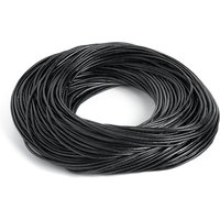 VBS Lederband, 50 m - Schwarz von VBS XXL