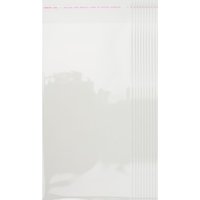 VBS Schutzhüllen für Karten "11,6 x 22,7 cm", 500 Stück von Durchsichtig