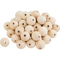 VBS Holzkugeln durchgebohrt - Ø 35 mm, 50 Stück VBS Holzkugeln durchgebohrt - Ø 35 mm, 50 Stück von VBS XXL