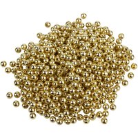 VBS Wachsperlen, Ø 6 mm, 600 Stück - Gold von Gold
