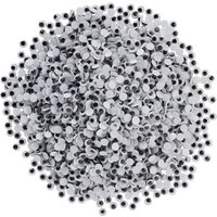 VBS Wackelaugen zum Aufkleben "Rund", 6 mm, 3.000 Stück VBS Wackelaugen zum Aufkleben "Rund", 6 mm, 3.000 Stück von VBS XXL