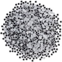 VBS Wackelaugen zum Aufkleben "Rund", 8 mm, 2.000 Stück VBS Wackelaugen zum Aufkleben "Rund", 8 mm, 2.000 Stück von VBS XXL
