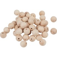 VBS Holzkugeln durchgebohrt "Ø 20 mm" - 50 Stück VBS Holzkugeln durchgebohrt "Ø 20 mm" - 50 Stück von VBS