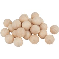 VBS Holzkugeln ohne Bohrung "Ø 30 mm" - 25 Stück VBS Holzkugeln ohne Bohrung "Ø 30 mm" - 25 Stück von VBS