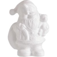 Styroporform Nikolaus, 18 cm von Weiß